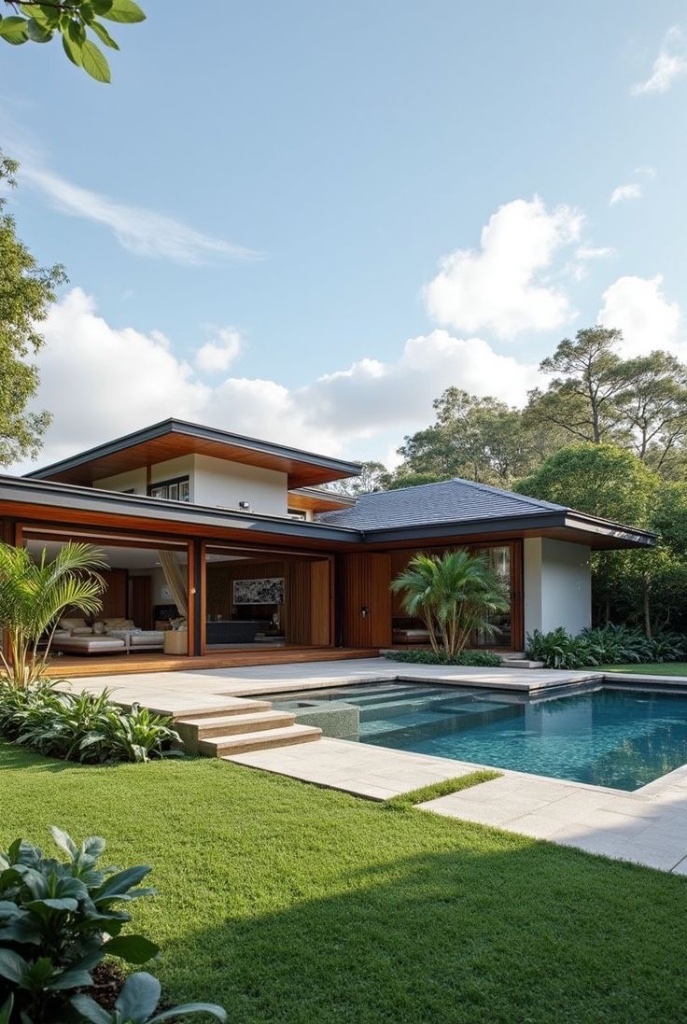 Residência de alto padrão construída pela Leandro Campos Construtora